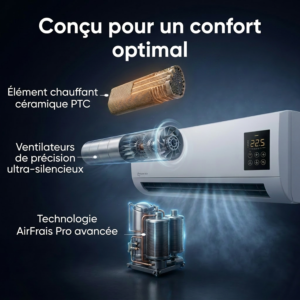 AirFrais Pro — Fraîcheur, calme et un meilleur sommeil cet été